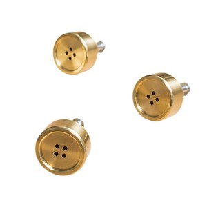 JAYA Solid Brass Pull Round Circular Button Design Shape Personalized Cabinet Furniture Drawer Furniture <strong>Door</strong> Handles - Product Image 4