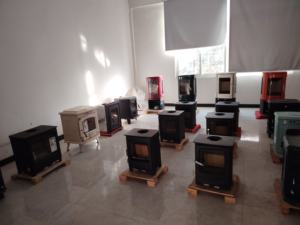 Nouvelle Conception Poêle à Bois Mini Intérieur 9 kW en Acier Cubique, Prix Usine, Haute Qualité, Personnalisable - Product Image 6