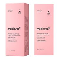 Medicube Masque en Patch PD RN Masque facial exfoliant et hydratant à la caféine, pour une peau lisse comme du verre, soin coréen de la peau