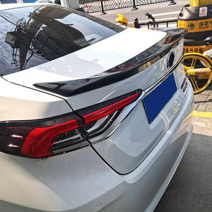 Alerón Trasero para Toyota Corolla, Textura de Fibra de Carbono Negro Brillante, Estilo Ducktail, para Altis 19-25 - Product Image 5