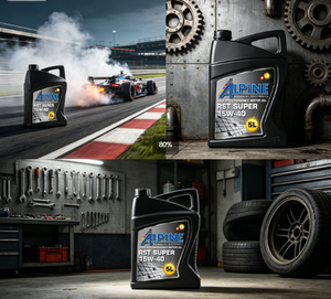 Huile moteur haute performance Alpine RST Super 15W-40 5L, fabriquée en Allemagne, lubrifiant moteur - Product Image 6
