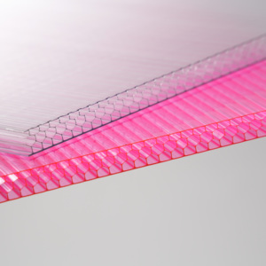 Láminas de Policarbonato Celular Transparente, Ecológicas, Modernas, con Recubrimiento UV, Duraderas, Irrompibles, Tipo Panal de Abeja, Venta al Por Mayor, 10 Unidades - Product Image 5