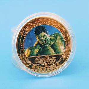 Monedas Conmemorativas de Metal de los Héroes de Marvel, Temática de Películas Americanas Más Vendidas, Monedas de Desafío de <span class=keywords><strong>Hulk</strong></span> <span class=keywords><strong>y</strong></span> <span class=keywords><strong>Thor</strong></span> - Product Image 3