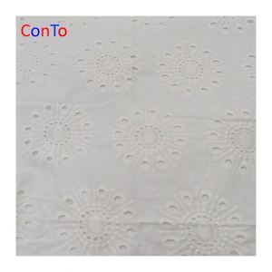 Meilleur prix 100% dentelle suisse brodée, tissu <span class=keywords><strong>Liberty</strong></span> en coton brodé - Product Image 5