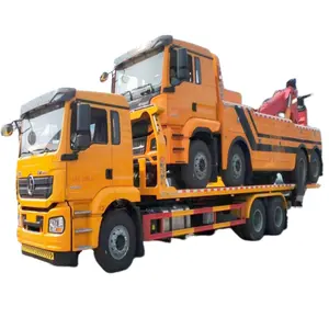Shacman 30 ton caminhão de reboque destruidor automático caminhão de reboque usado 6*4 caminhão trator