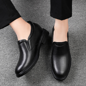 Zapatos Elevadores para Hombre, Cómodos, Sin Cordones, Planos, Suaves, Negros y Marrones, Tallas 35-47, Zapatos de Vestir con Aumento de Altura Invisible - Product Image 4