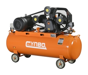 Gynbo 0.9/8 380V 7.5KW 900L/min 0.8Mpa Máy nén khí piston chạy bằng dây đai, Bể chứa khí đi kèm có thể tùy chỉnh, Di động. - Product Image 2