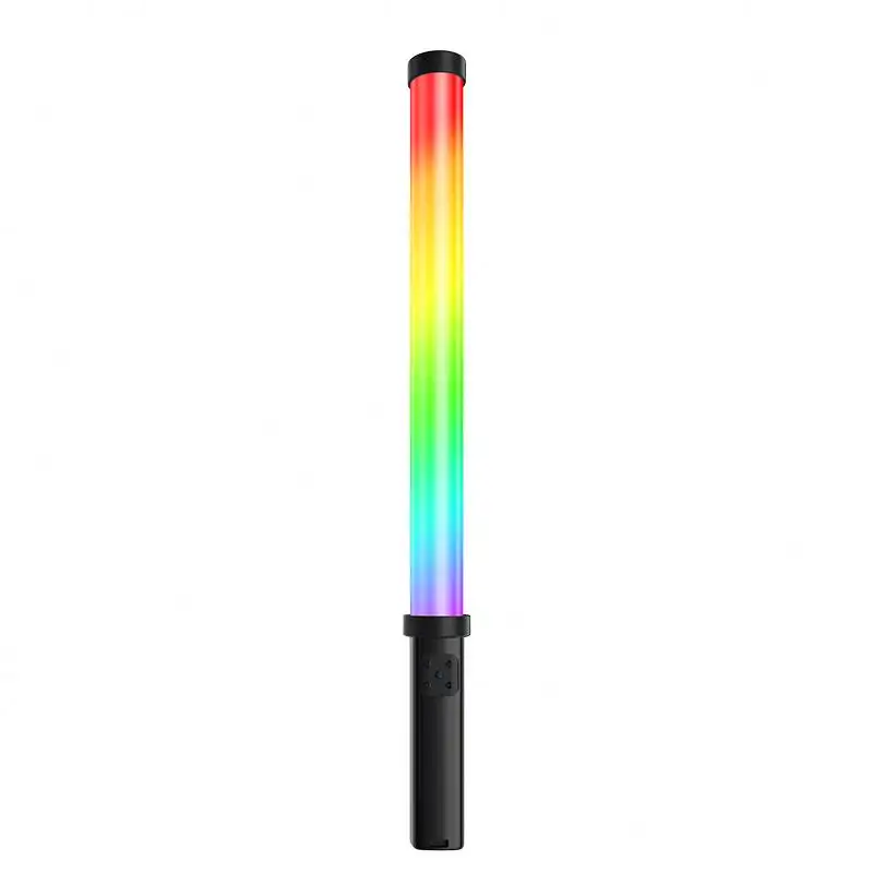 Varita de luz LED RGB para fotografía, palo de iluminación de estudio colorido, portátil, de mano, recargable