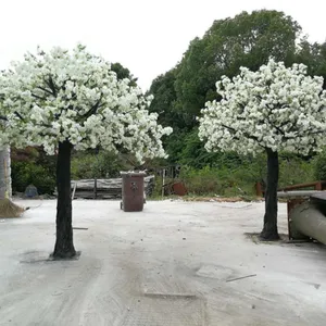 3 m di Plastica Grandi Alberi 11 piede Gigante Ciliegia Falso Enorme Albero di 12 piedi 4 metro Extra Large di Ciliegio Bianco fiore Albero Artificiale