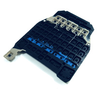 Clavier en caoutchouc industriel durable personnalisé en usine, remplacement de clavier en silicone pour imprimante d'étiquettes portable Brady