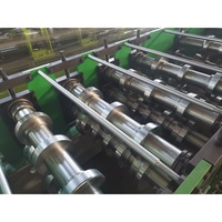 Machine de profilage à grande vitesse pour poutrelles en C, composants principaux du moteur PLC, construction de toitures