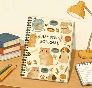Carnet à spirales A5 avec logo personnalisé, thème animal, 120 feuilles, journal pour enfant, carnet de notes pour étudiant, planificateur - Product Image 2
