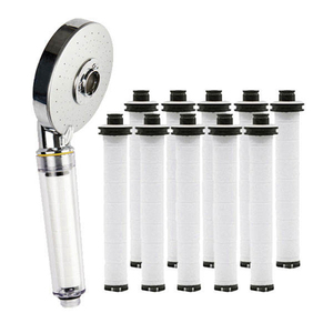 Vòi hoa sen đầu lọc cho nước cứng thay thế hộp mực cao Sản lượng nước làm mềm để loại bỏ clo và florua - Product Image 2