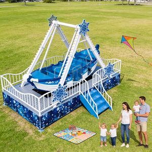 Manèges de parc d'attractions écologiques et silencieux de 30 ans d'expérience, autres manèges de parc d'attractions, bateau <span class=keywords><strong>pirate</strong></span> en plein air pour parc - Product Image 1