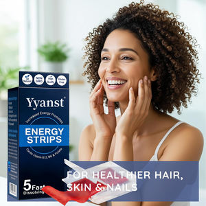 Tiras orales energéticas de marca privada de alta calidad con vitamina B12, B6 y folato para apoyo energético y mejora inmunológica. - Product Image 5