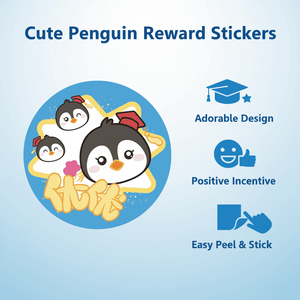Cartoon Stickers Round Decorative Stickers Kids' Rewards - Product Image 4