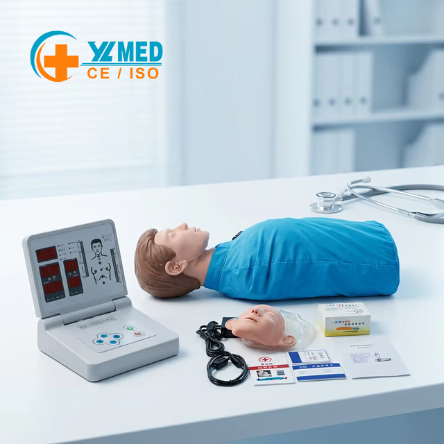 Advanced CPR Half-body Digital Control First Aid Training Intelligent Cardiopulmonary Resuscitation Simulator
