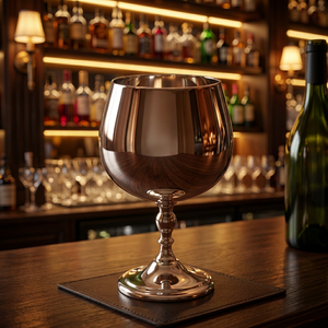 Silver Plated Brass Luxury Durable <b>Goblet</b> for Party Use - Product Image 3