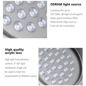 Projecteur LED extérieur étanche IP65 50W 100W 200W 400W 500W à économie d'énergie, éclairage de chantier 200W 300W - Product Image 2