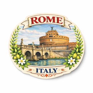 Magneti per Frigorifero in Resina 3D Personalizzati con Design Turistici di Roma per il 2026 - Product Image 2