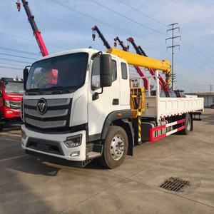 Grúa hidráulica telescópica montada en camión SQS125 de 5 toneladas, equipo de elevación, venta directa de fábrica en China - Product Image 2