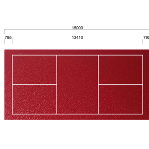 Hot Bán Pickleball Tòa Sàn Trong Nhà Và Ngoài Trời Di Động Pickleball Tòa PVC Cuộn Lên Sàn Mat Bề Mặt Cho Câu Lạc Bộ Thể Thao - Product Image 3