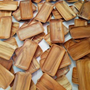 Acacia gỗ tráng miệng tấm Set thân thiện với môi hình chữ nhật Bộ đồ ăn cho ramadan & kỳ nghỉ lễ hội - Product Image 2