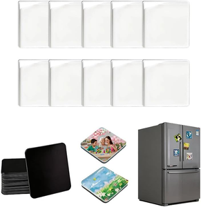 Imán Acrílico en Blanco para Transferencia de Calor, Duradero, para Refrigerador, para Impresión de Fotos, Souvenir, Promoción, para Fotos DIY - Product Image 1