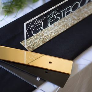 Signes géométriques minimalistes carte <span class=keywords><strong>livre</strong></span> <span class=keywords><strong>d</strong></span>'<span class=keywords><strong>or</strong></span> signes de Table signe de <span class=keywords><strong>mariage</strong></span> en acrylique transparent <span class=keywords><strong>d</strong></span>écor de <span class=keywords><strong>mariage</strong></span> en <span class=keywords><strong>or</strong></span> - Product Image 5