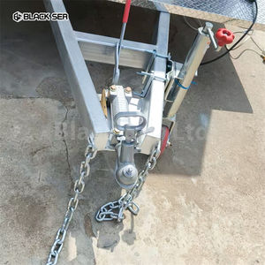 Blackser Standard australiano 4.8m in fibra di vetro in alluminio Mobile Food camion rimorchio per la vendita nuovo carrello Fast Food - Product Image 5