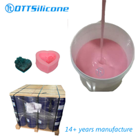 Caoutchouc de silicone liquide de qualité alimentaire, vulcanisé au platine, pour la fabrication de moules à savon/bougie, caoutchouc de silicone RTV-2
