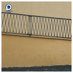 Barandilla <span class=keywords><strong>de</strong></span> Hierro Forjado Prima Light Scroll, No Bloquea la Vista, para Balcón <span class=keywords><strong>de</strong></span> Villa en Pendiente o Acantilado - Product Image 1