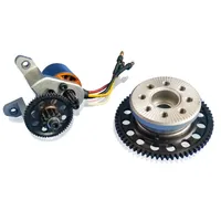 Kit Starter Otomatis Elektrik Set Motor Starter untuk Mesin RC Model Bensin NGH GF60i2 60cc