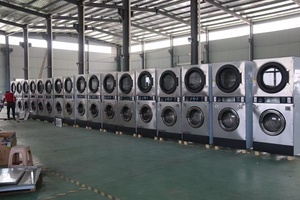 เครื่องอบผ้าแบบซ้อนได้สำหรับยุโรป ใช้เหรียญ  เครื่องซักผ้าหยอดเหรียญเชิงพาณิชย์ในสหราชอาณาจักร เครื่องซักผ้าหยอดเหรียญในสหราชอาณาจักร - Product Image 5