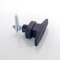 Serrure à poignée en T Longyu MS101 en alliage de zinc avec clé, serrure à came à compression à quart de tour pour armoire électrique et boîte de distribution