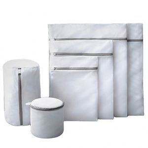 Thickened Fine Mesh Laundry Bag <b>Set</b> Large Mesh Clothes Washing Bag Durable Underwear Bra Washing Bag - Product Image 1
