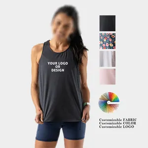 Camiseta regata esportiva feminina para corrida, verão, 5 cores, camiseta fitness para academia, yoga, corrida, para o verão, S-2xl