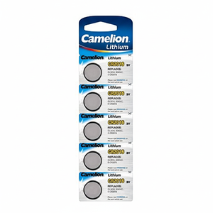Paquete de 5 pilas de botón Camelion de litio Cr2016 3V para dispositivos electrónicos - Product Image 2