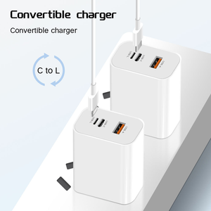 Cargador de Teléfono Móvil PD30W, Material Ignífugo PC+ABS, Carga Rápida PD, QC3.0, Carga Inversa USB PD para iPhone y Android - Product Image 3