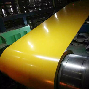 Bobina de acero galvanizada sumergida caliente Ral9002 Bobina de acero prepintada Galvalume blanca con el mejor precio - Product Image 1