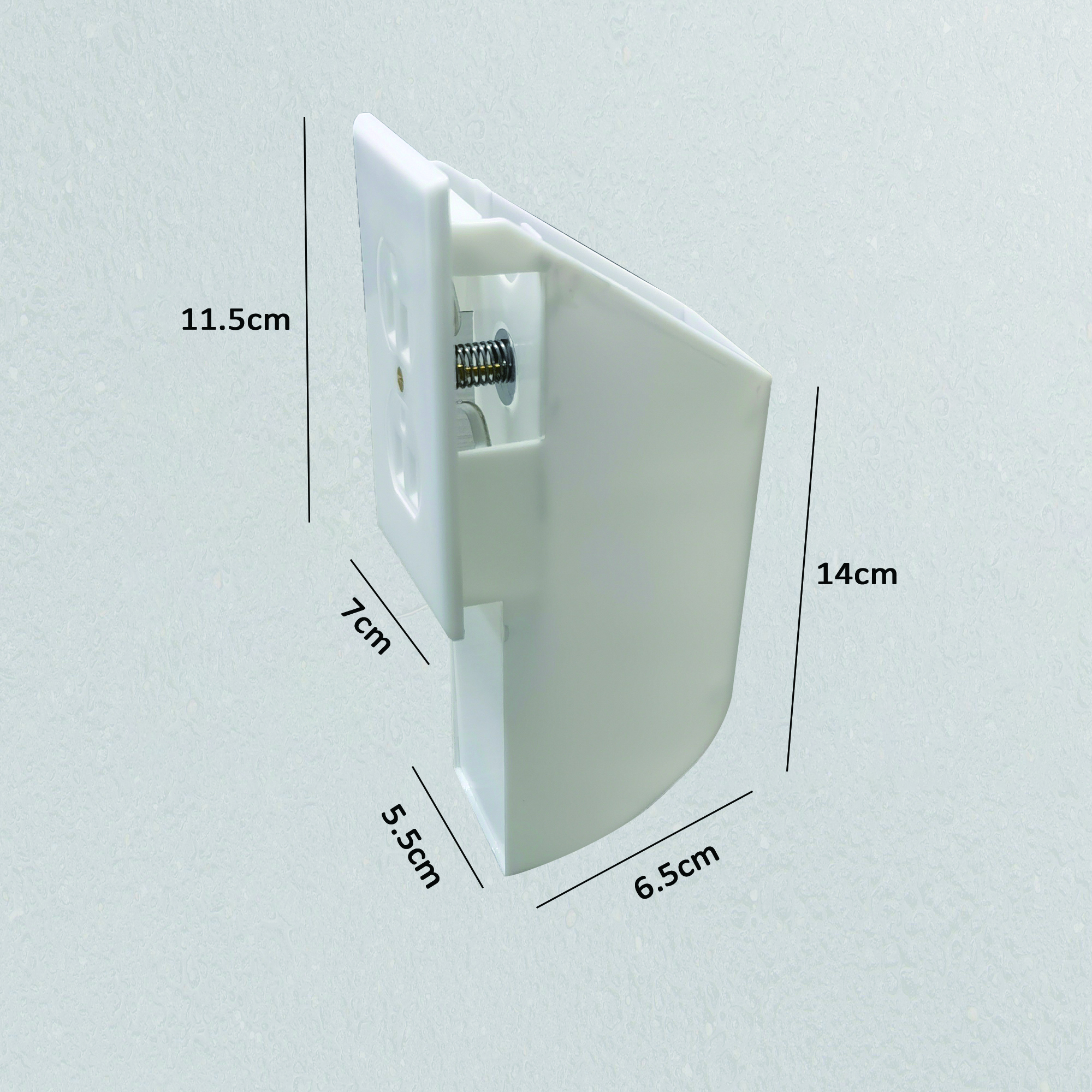 Caja Fuerte Mural Disimulada - Pequeño Compartimento Secreto Con Llave, Ideal Para Objetos De Valor