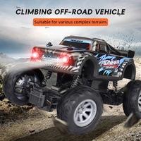 Samtoy 1/20 27Mhz Camion RC tout-terrain électrique télécommandé haute vitesse pour enfants, 4x4, avec fonctions d'escalade et de cascades