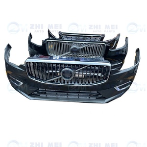 Para Volvo con XC60 <span class=keywords><strong>XC90</strong></span> conjunto de parachoques delantero de coche accesorios exteriores Material parrilla parachoques delantero y trasero autopartes - Product Image 5
