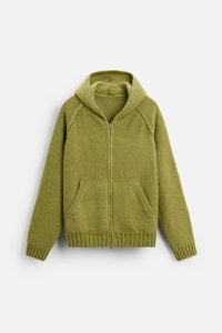 <span class=keywords><strong>Cardigan</strong></span> in maglia bouclé verde oliva da <span class=keywords><strong>uomo</strong></span>, pesante, invernale, <span class=keywords><strong>con</strong></span> <span class=keywords><strong>cerniera</strong></span> intera e decorazioni a bottoni - Product Image 6