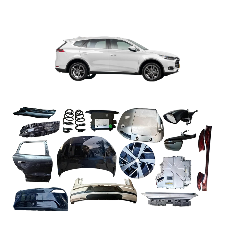Hot Sale Auto Parts for BYD Tang L EV Dm-i Car Accessories Front Rear Bumper Light Hood Door Rim Spare Parts