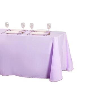 Elegante mantel para banquete de boda, barato, lavanda