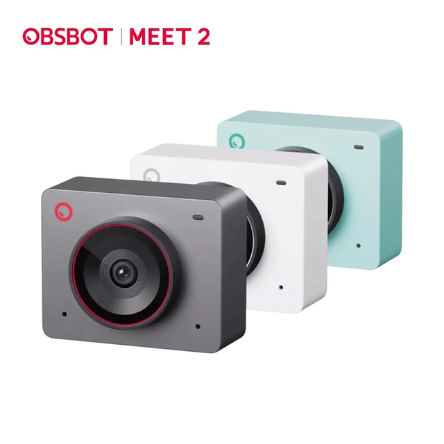 FOR OBSBOT Meet 2-4K USB CMOS Sensor Webcam for PC 1/2" Sensor AI Framing Autofocus Beauty Mode Camera