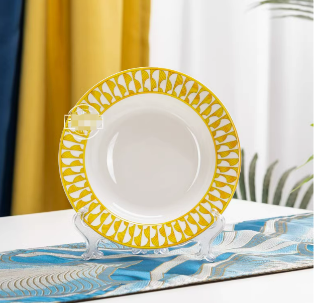 yellow Deep Plate