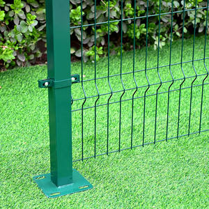 Malla <span class=keywords><strong>de</strong></span> Alambre Metálica <span class=keywords><strong>de</strong></span> Seguridad Galvanizada, Recubierta <span class=keywords><strong>de</strong></span> PVC, Curvada en 3D, Soldada, <span class=keywords><strong>para</strong></span> Cercas <span class=keywords><strong>de</strong></span> Carreteras, Jardines, Terrenos Escolares y Parques Infantiles - Product Image 3