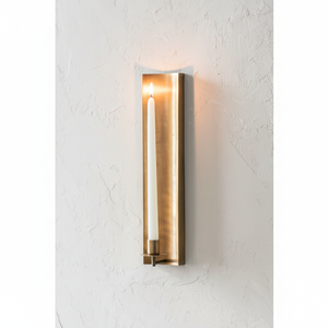 Long Outdoor Sconce in <b>Brass</b> Finish - Product Image 1